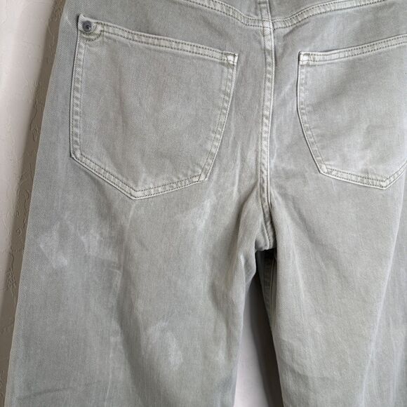 Pilcro Breaker Barrel Leg Jeans Moss - Picture 8 of 8